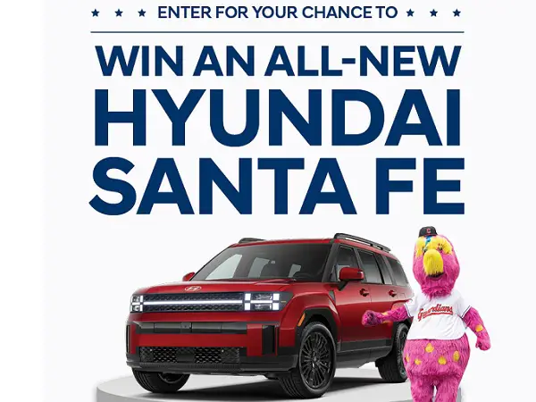 Hyundai Grand Slam Giveaway: Win 2024 Hyundai Santa Fe Calligraphy!
