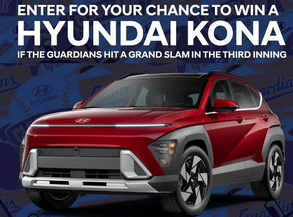 Hyundai Grand Slam Giveaway: Win a Hyundai KONA or Baseball Tickets!