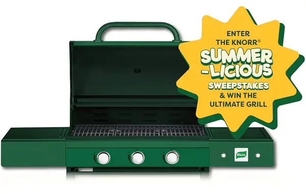 Knorr Summer Delicious Sweepstakes: Win the Ultimate Grill and Other Prizes (105 Winners)