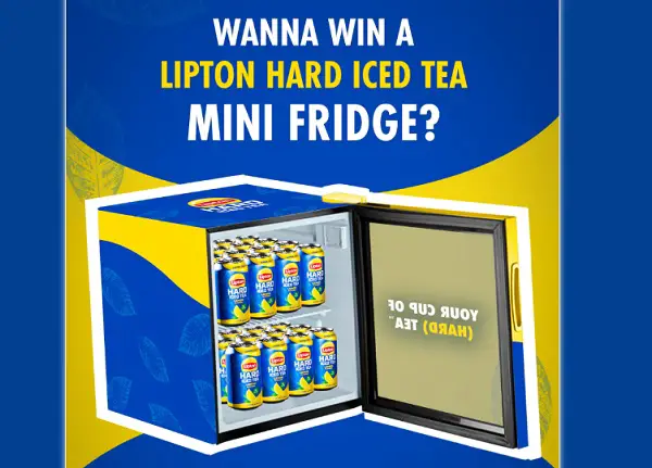 Lipton Hard Iced Tea Mini Fridge Giveaway (3 Winners)