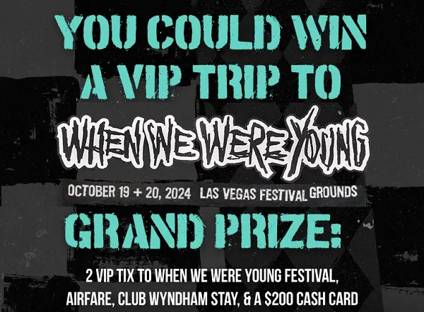 Las Vegas VIP Festival Trip Sweepstakes 2024