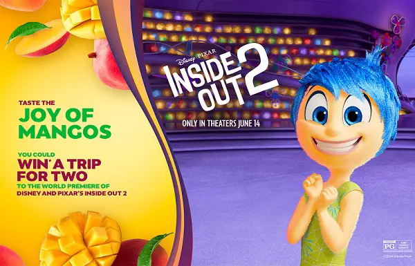 Win a Trip to Attend World Premiere of Disney and Pixar's Inside Out 2!