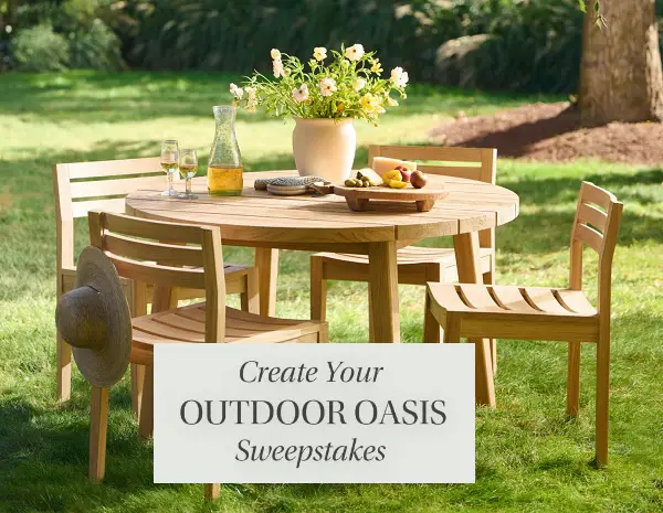 Rejuvenation Backyard Makeover Giveaway: Win $2,500 Gift Card to Shop for Outdoor Oasis