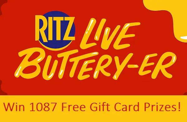Ritz Buttery-Er Sweepstakes: Win Over 1000 Instant Win Prizes!