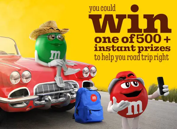 M&M’s Circle K Capture the Color Instant Win Game (506 Prizes)