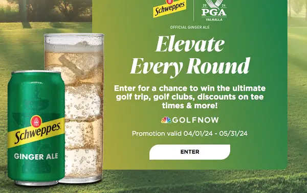 Schweppes Golf Instant Win Game (1247 Prizes)