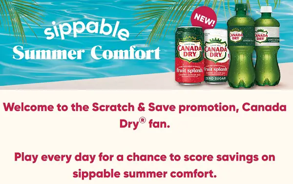 Win Canada Dry Ginger Ale Product Instantly! (18000 Winners)