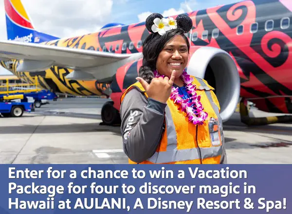 Southwest Take Flight Sweepstakes: Win a Trip to Aulani, A Disney Resort & Spa!