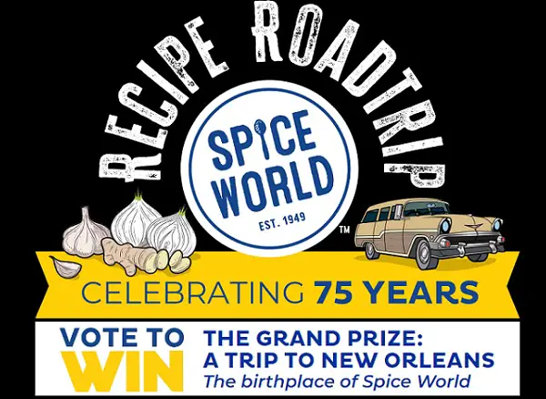 Spice World 75th Anniversary Sweepstakes: Win Trip to New Orleans