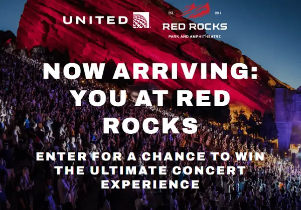 United at Red Rocks Amphitheatre Concert Trip Giveaway