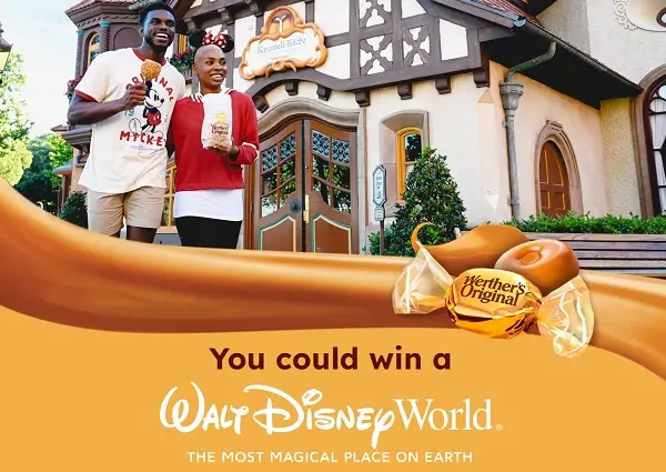 Werther's Original Walt Disney World Resort Vacation Giveaway