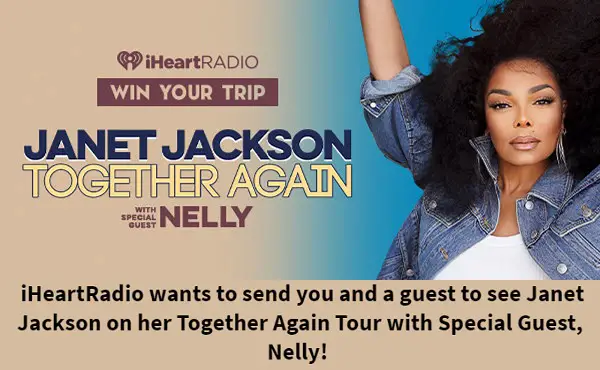 Win a Trip to Janet Jackson Together Again Tour