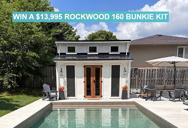 Win a $13,995 Bunkie Life Rockwood 160 Bunkie Kit!