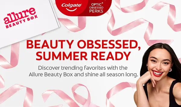 Colgate Optic Obsessed Sweepstakes: Win Allure Beauty Box Subscription! (50 Winners)