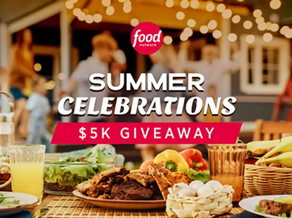 Food Network Summer Celebrations Giveaway: Win $5,000 in Cash!