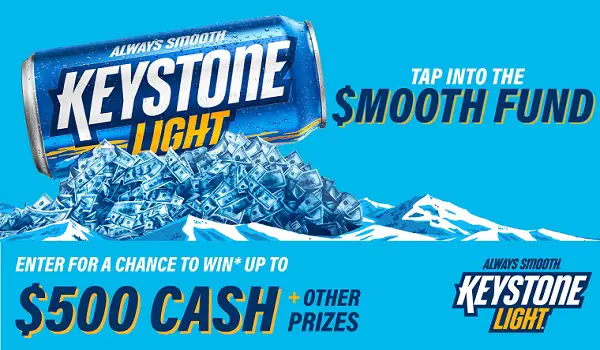 Keystone Light Near Campus Fall 2025 Sweepstakes – Win $500 Cash & Merch