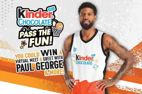 Kinder Pass The Fun Sweepstakes 2025: Win a Paul George Meet-and-Greet or Basketball Prizes!