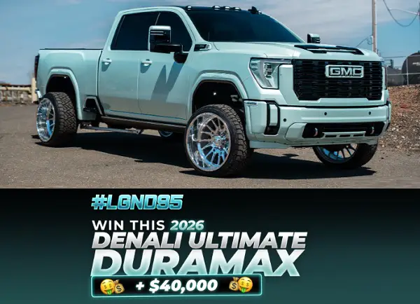 LGND Supply Truck Giveaway – Win GMC Denali Truck + $40K Cash!