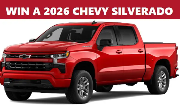 Menards Truck Sweepstakes – Win a 2026 Chevy Silverado 1500!