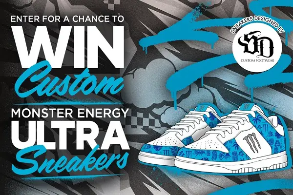 Win Monster Energy Ultra SD Custom Sneakers – 8 Winners!