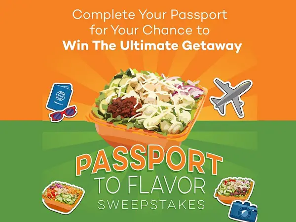 Salad and Go’s Passport to Flavor Sweepstakes 2025: Win a Dream Getaway!