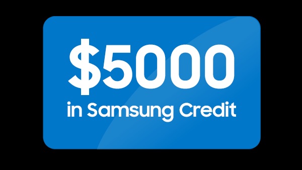 Samsung Product Reservation Sweepstakes – Win a $5,000 Samsung Credit