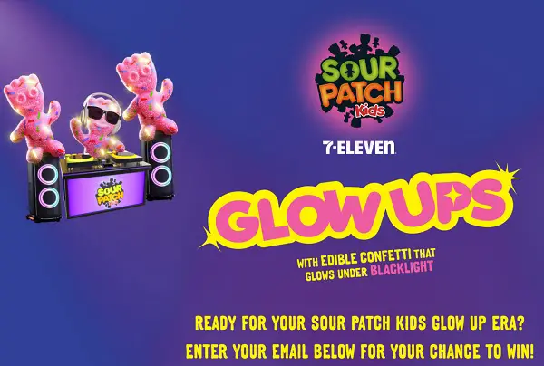 Sour Patch Kids Glow-Ups Instant Win Game and Sweepstakes! (185 Winners)