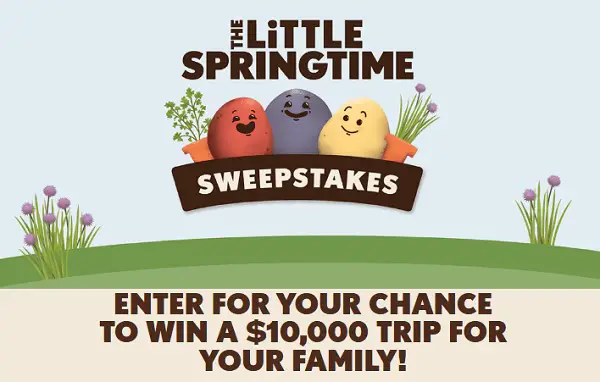 Little Potatoes Springtime Sweepstakes: Win $10K Family Vacation + Grocery Gift Cards!