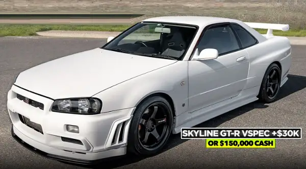 Tuner Cult Nissan Car Giveaway: Win 1999 Nissan Skyline GT-R V-Spec + $30000 cash!