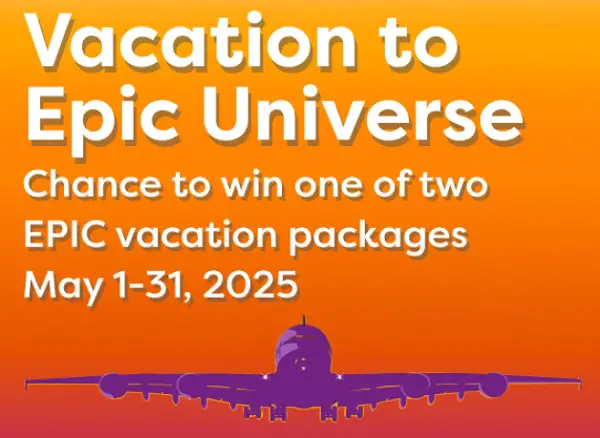 Vitalant Epic Vacation Giveaway – Win a $12,500 Vacation Package & Universal Park Tickets!