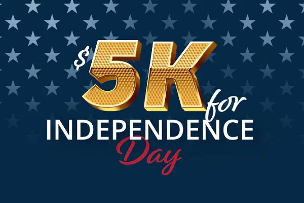 July 4th Cash Giveaway: Win $5,000 for Independence Day 2025