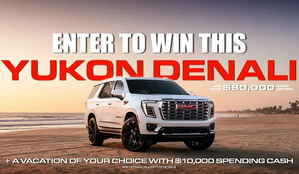 717 Supply 2025 GMC Yukon Sweepstakes – Win an SUV + Cash!