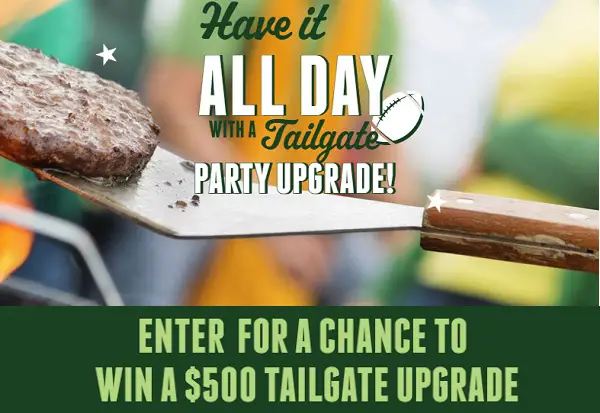 Founders Tailgate Upgrade Sweepstakes – Win a $500 Tailgate Makeover! (6 Winners)