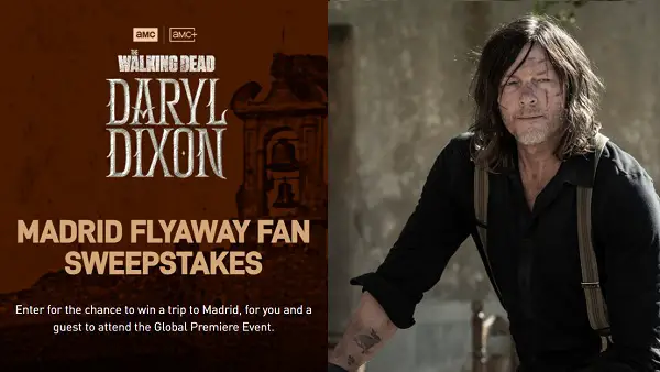 AMC’s Madrid Flyaway Fan Sweepstakes – Win a Trip to Spain’s Global Premiere Event