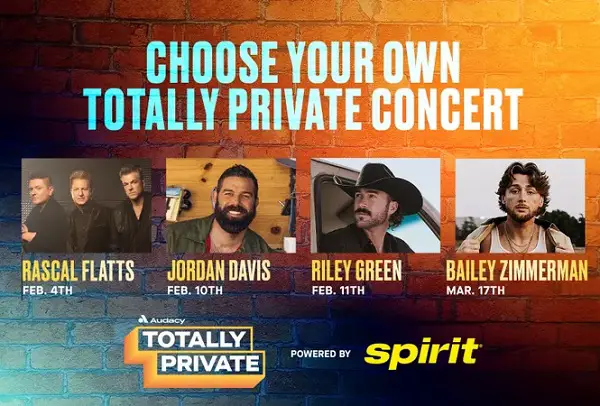 Win Access to an Audacy Totally Private Concert in Nashville!