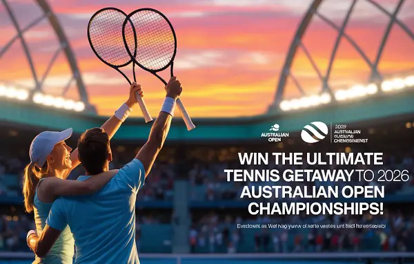 USTA / Australian Open Sweepstakes – Win the Ultimate Tennis Getaway!