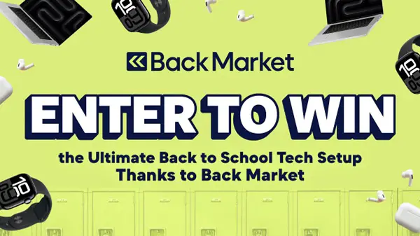 Back Market Back to School Giveaway: Win MacBook Pro + Apple Watch + $500!