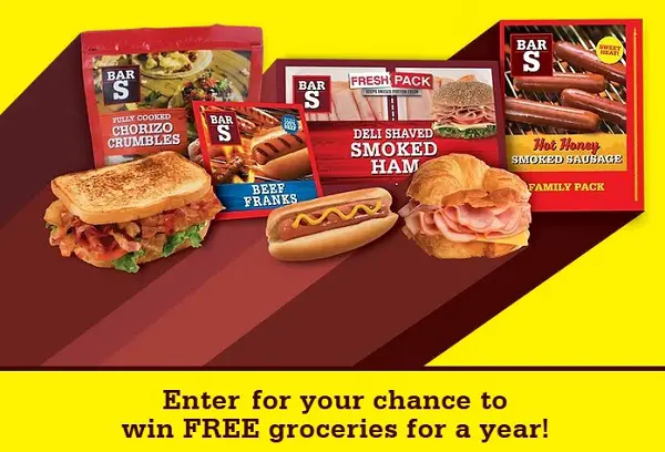 Bar-S Foods Grocery Giveaway – Win Groceries for a Year Worth $10,000