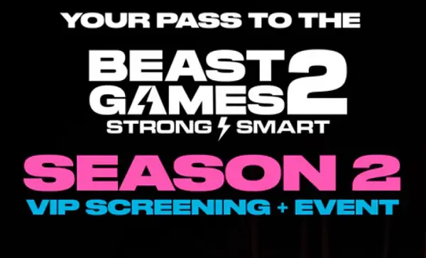 Beast Games Premiere Sweepstakes – Win a Trip to Season 2 Premiere!