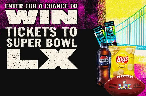 Pepsi Extramile Super Bowl Sweepstakes 2025 – Win Super Bowl Tickets & $3,000! (2 Winners)