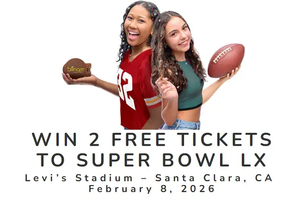 Blinger Ultimate Fan Sweepstakes – Win Super Bowl LX Tickets