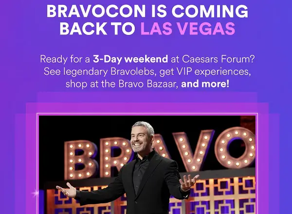 Win a 3-Day BravoCon VIP Experience in Las Vegas!