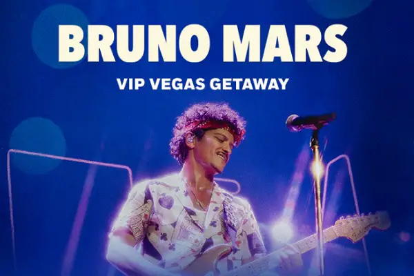Win the Ultimate Trip for 2 to See Bruno Mars Live in Las Vegas!