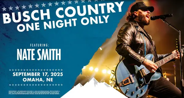 Busch Light One Night Only Giveaway: Win Nate Smith Concert Tickets (100 Winners)