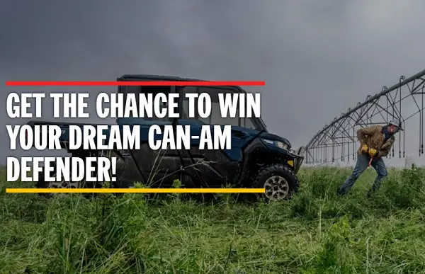 Win a 2025 Can-Am Defender Max Limited HD10 in Dusty Navy!