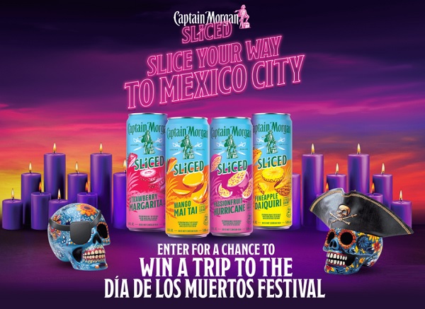 Captain Morgan Halloween Sweepstakes – Win a Trip to Experience Día de los Muertos in Mexico