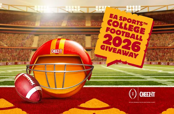 Cheez-It Game Day Sweepstakes: Win EA SPORTS College Football ’26!