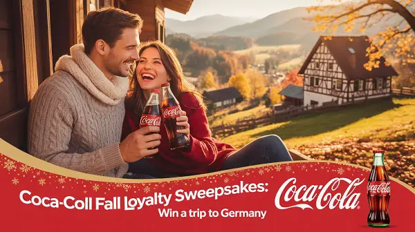 Coca-Cola Fall Loyalty Sweepstakes – Win a Trip to Germany + $1,000 Cash!