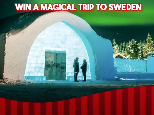 Coca-Cola Holiday 2025 Sweepstakes – Win a 5-Day / 4-Night Magical Trip for Two to Sweden