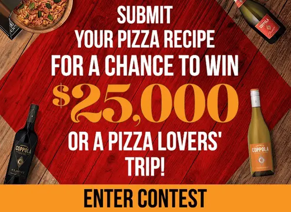 Perfect Your Pizza Contest – Win $25,000 or a Pizza Lover’s Dream Trip!